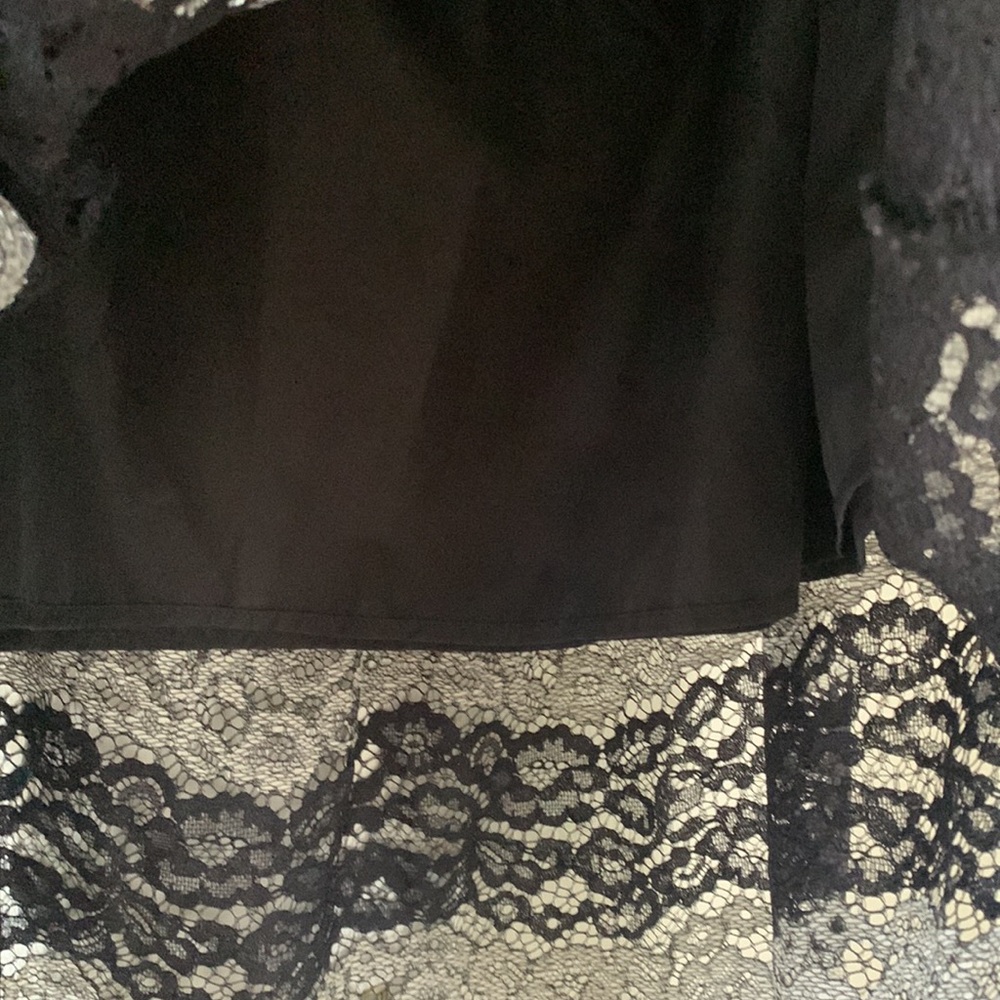 Who What Wear Lace A-Line Skirt - Picture 9 of 12